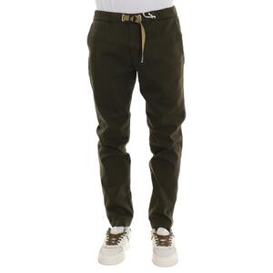 PANTALONE CHINO CON CINTURA VERDE